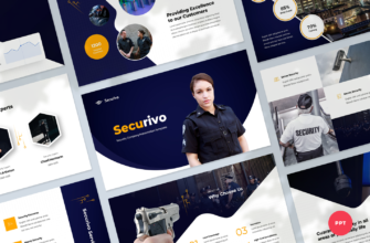 Securivo – Security Company Presentation PowerPoint Template