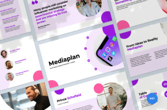 Mediaplan – Social Media Strategy Presentation Keynote Template