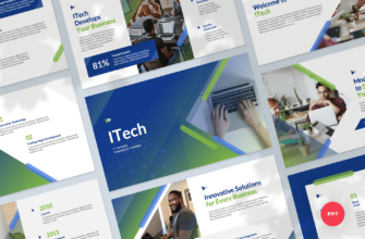 ITech – IT Company Presentation PowerPoint Template