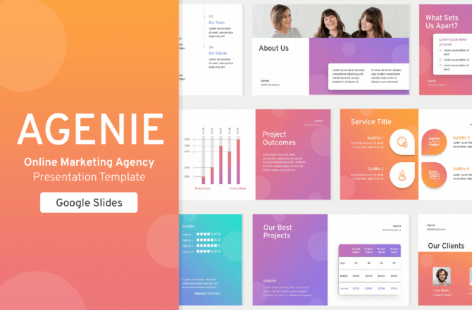 Online Shopping Google Slides Presentation Template - Graphue