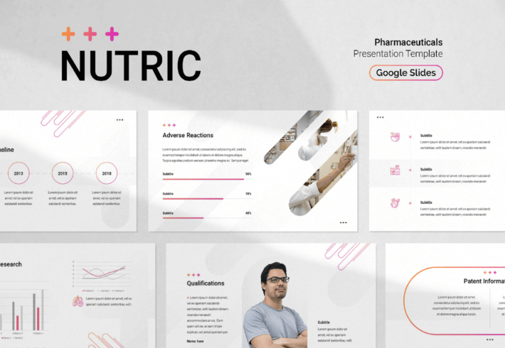 Nutric – Pharmaceutical Presentation Google Slides Template