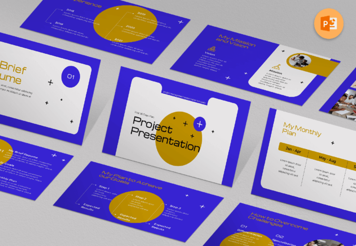 Planerca – Project Presentation PowerPoint Template