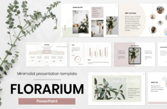 Florarium – Beauty Presentation PowerPoint Template