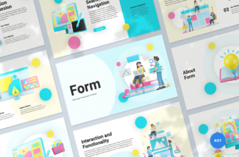 Form – Web Design Presentation Keynote Template