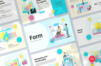 Form – Web Design Presentation PowerPoint Template