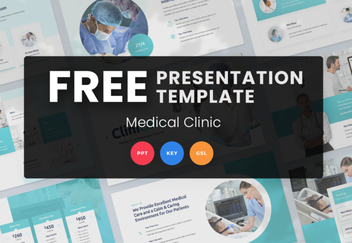Medical Clinic Keynote Presentation Template – FREE