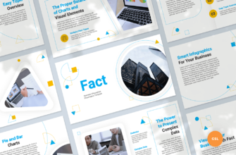 Fact – Business Infographics Presentation Google Slides Template