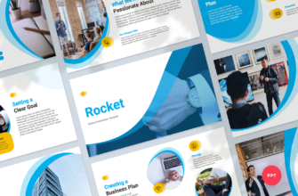 Rocket – Startup Presentation PowerPoint Template