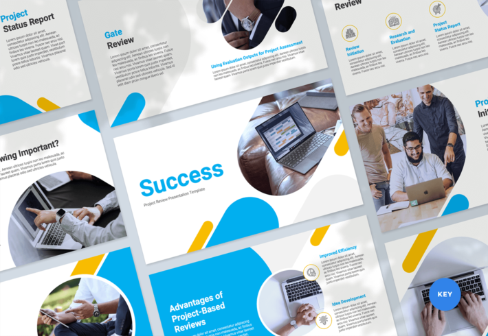 Success – Project Review Presentation Keynote Template