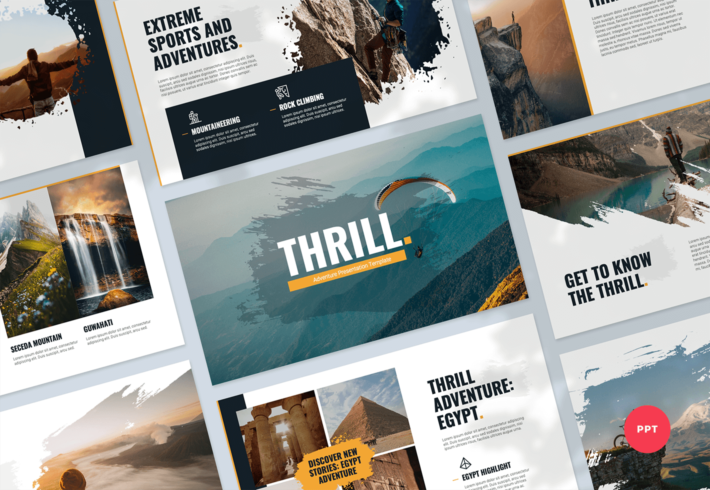 Thrill – Adventure Presentation PowerPoint Template