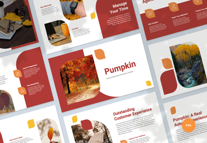 Autumnn – Multipurpose Presentation Google Slides Template