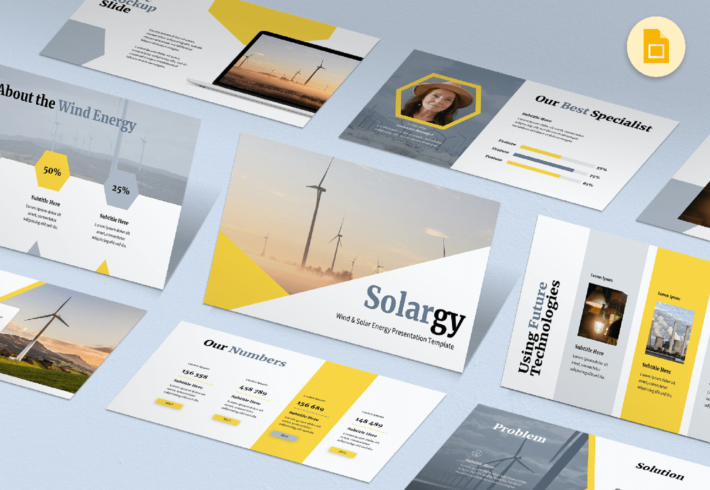 Solargy – Green Energy Presentation Google Slides Template