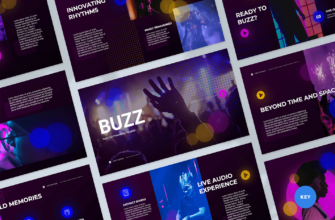 Buzz – Night Club Presentation Keynote Template