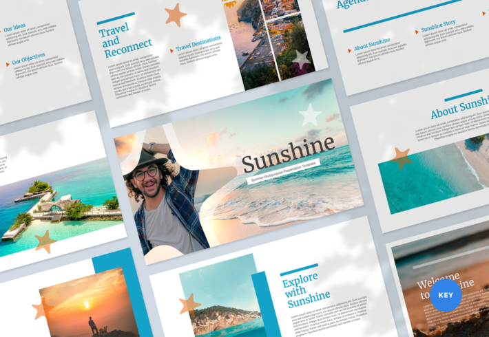Sunshine – Summer Multipurpose Presentation Keynote Template