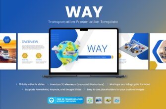 Transportation Google Slides Presentation Template