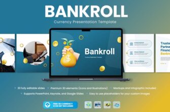 Currency Presentation Powerpoint Template